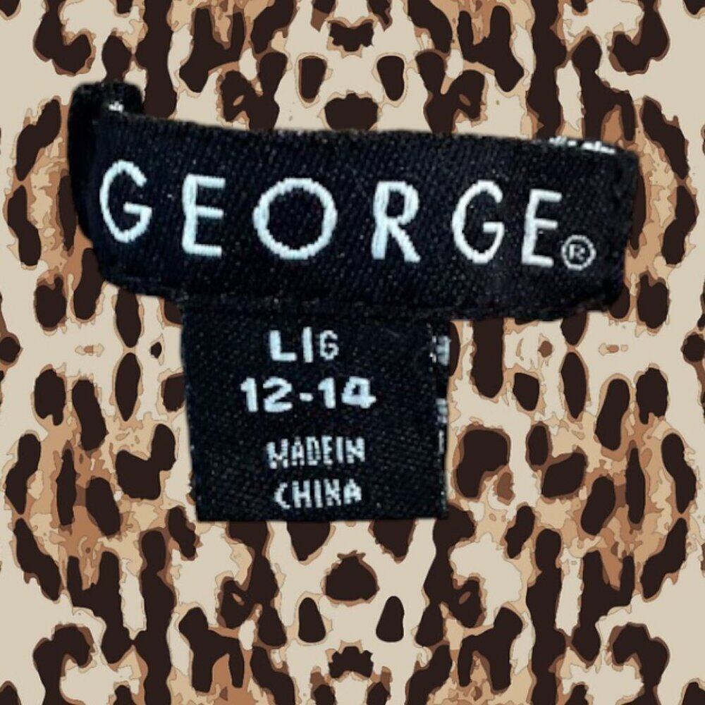George Leopard Print Top - Picture 2 of 7